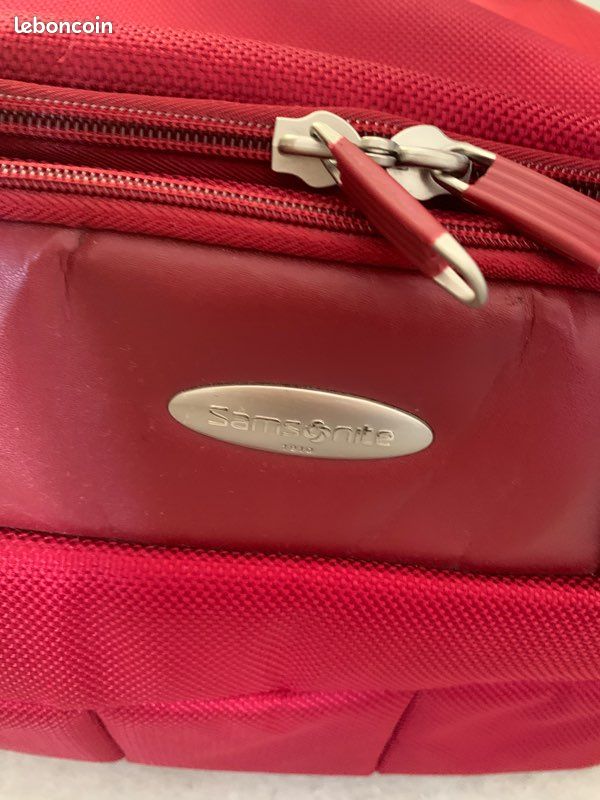 Sac de voyage rouge Samsonite (image 2)