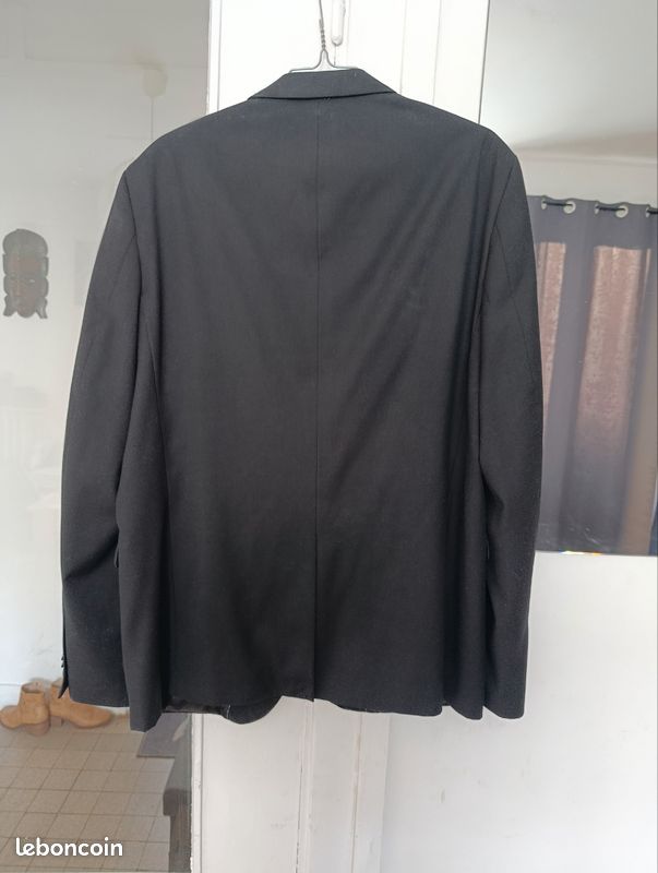 Veste costume noir brice (image 2)