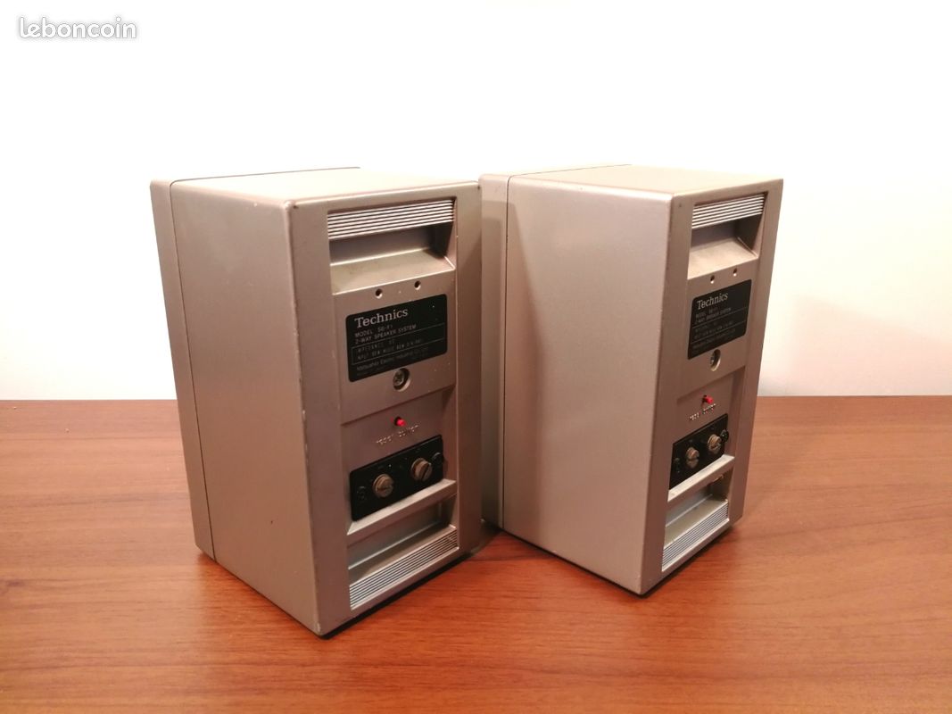 Enceintes TECHNICS SB-F1 Hi-fi vintage en bel état (image 4)