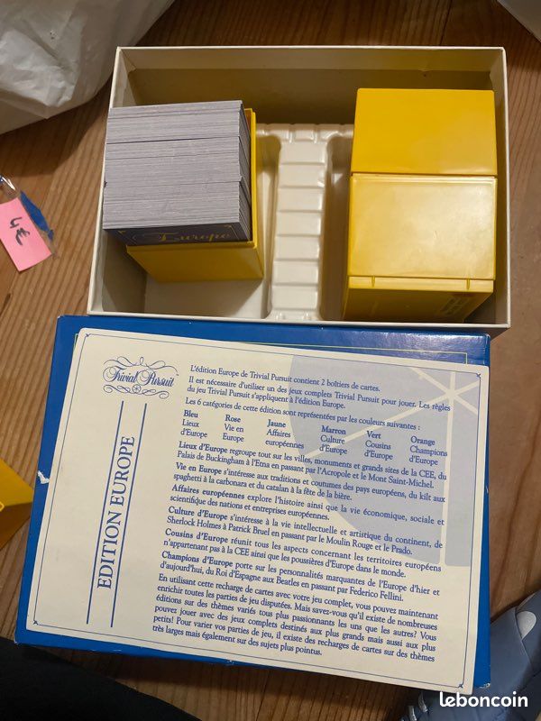 Recharge de carte Trivial pursuit jeu (image 2)