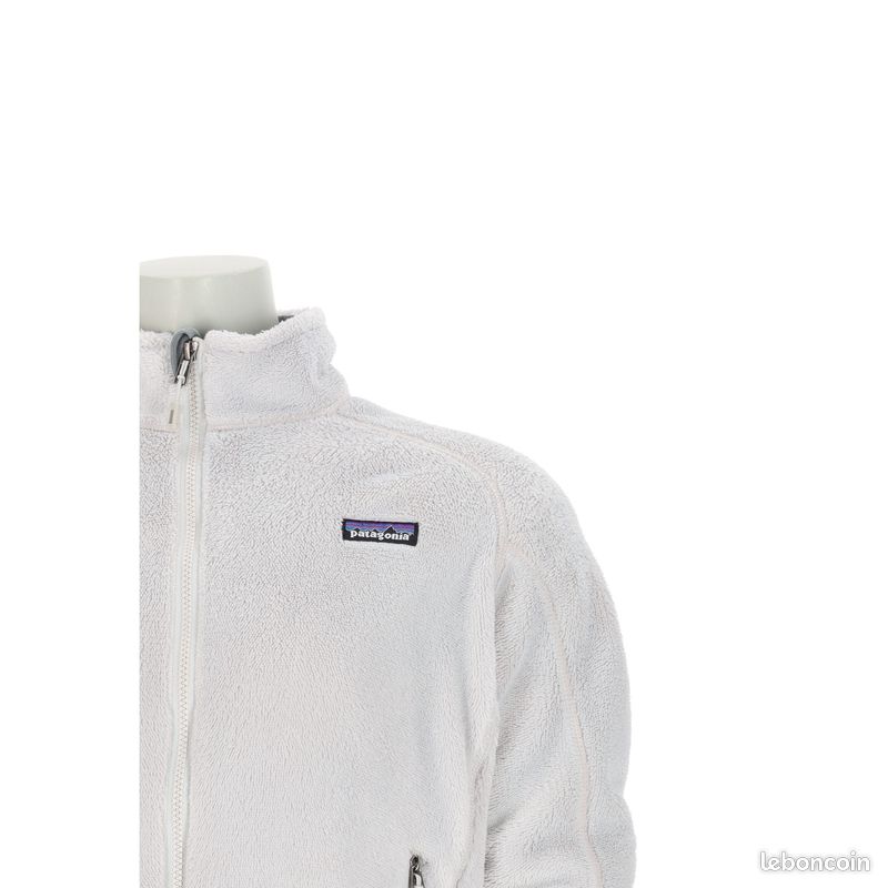 Patagonia Veste polaire R4 Polartec Femme Taille M Gris #QWE0210 (image 6)