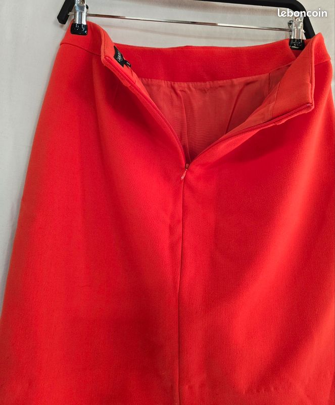 Jupe Caroll Orange T: 38 (image 4)