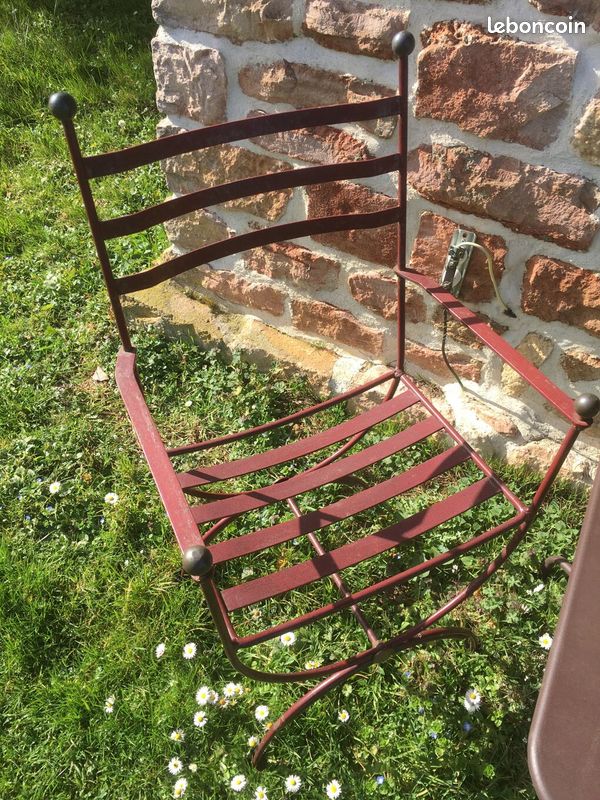 Ensemble de jardin en fer forge (image 4)