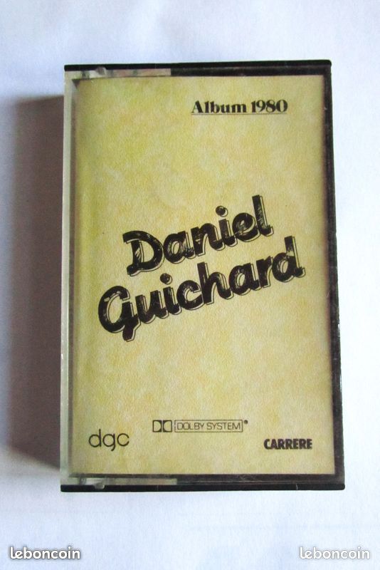 Cassette audio / Daniel GUICHARD 1980 (image 1)