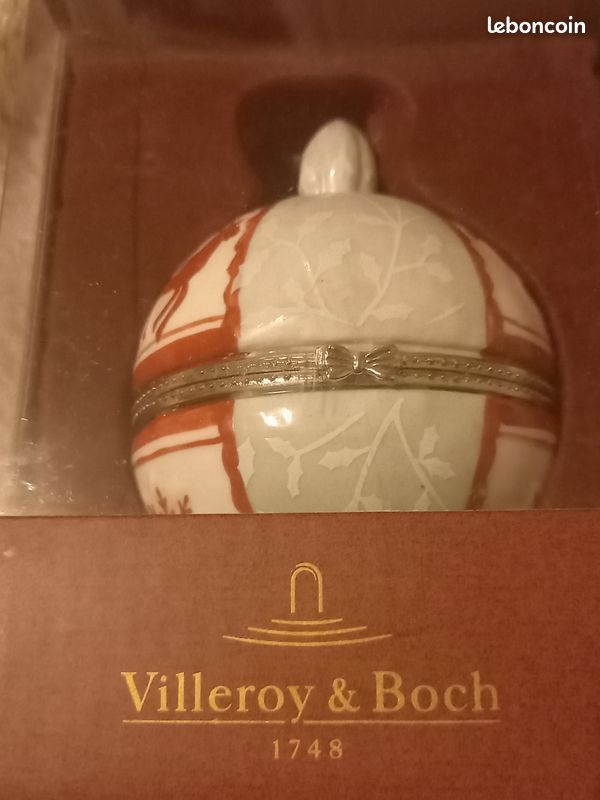 Boîte à bijoux Villeroy et boch collection Noël porcelaine (image 1)