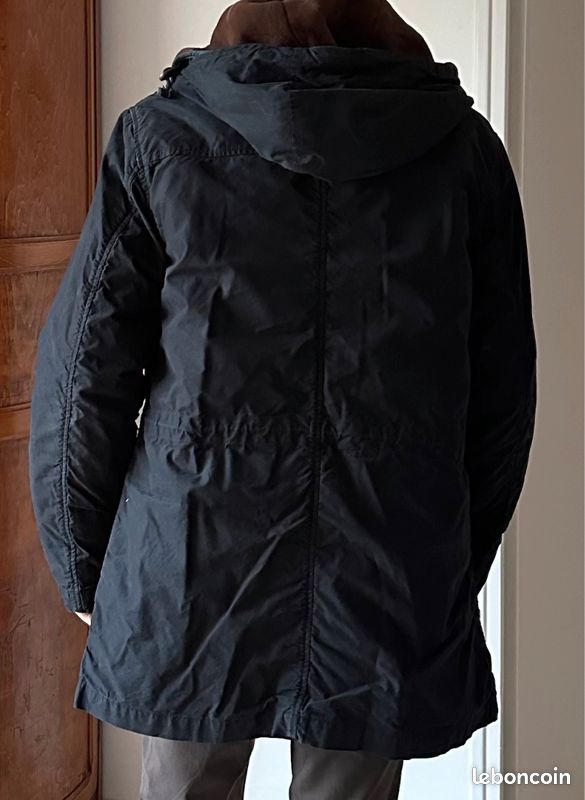 Parka Hartford bleu marine doublée (image 2)