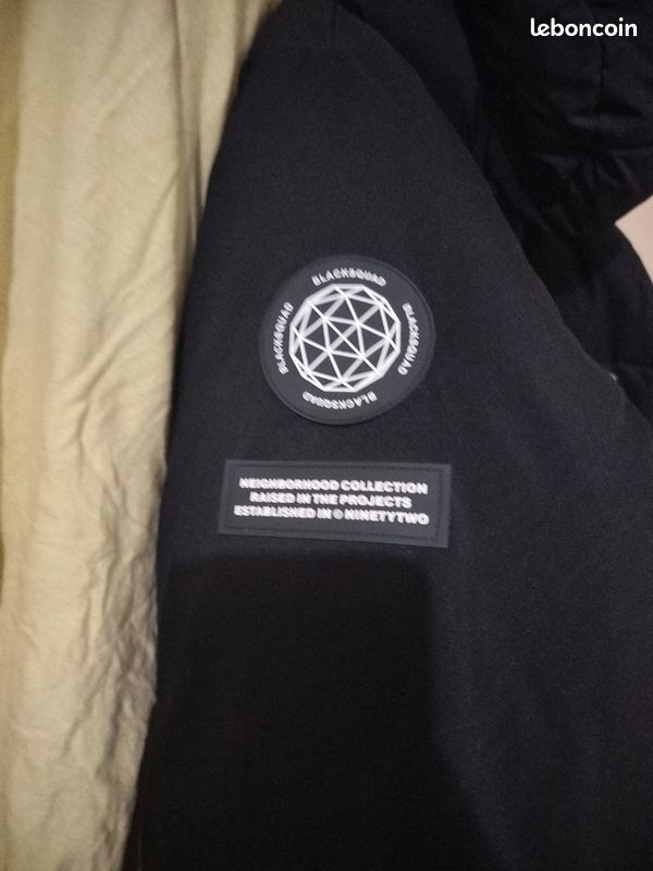 Manteau homme XL black squad Vêtements