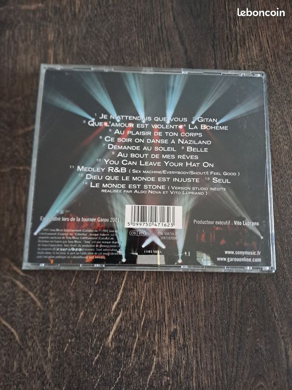 CD GAROU " Seul..... Avec Vous" (image 2)