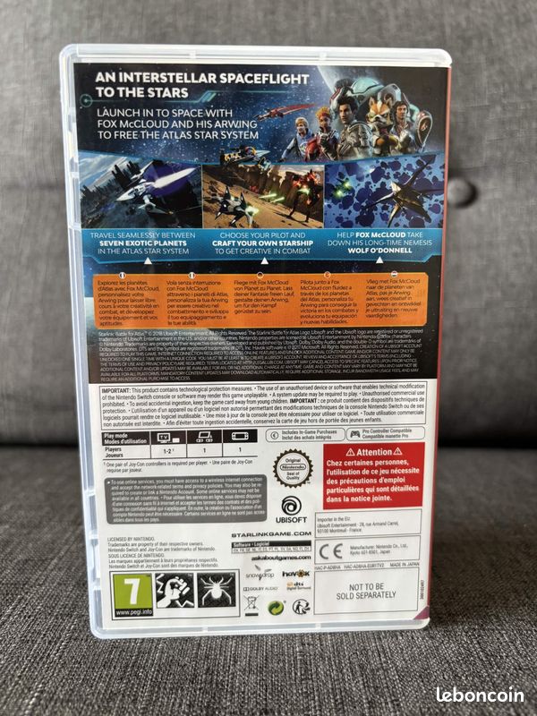 Starlink : Battle for Atlas - Nintendo Switch | Boite seule (image 3)