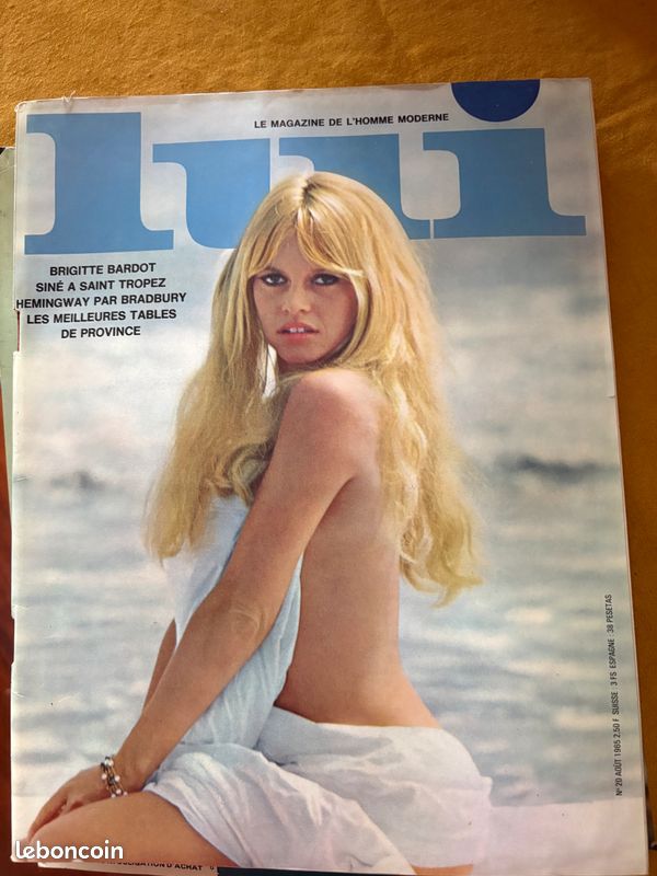 Lot 38 premiers Magazine LUI années 63 à 67 collectors (image 2)