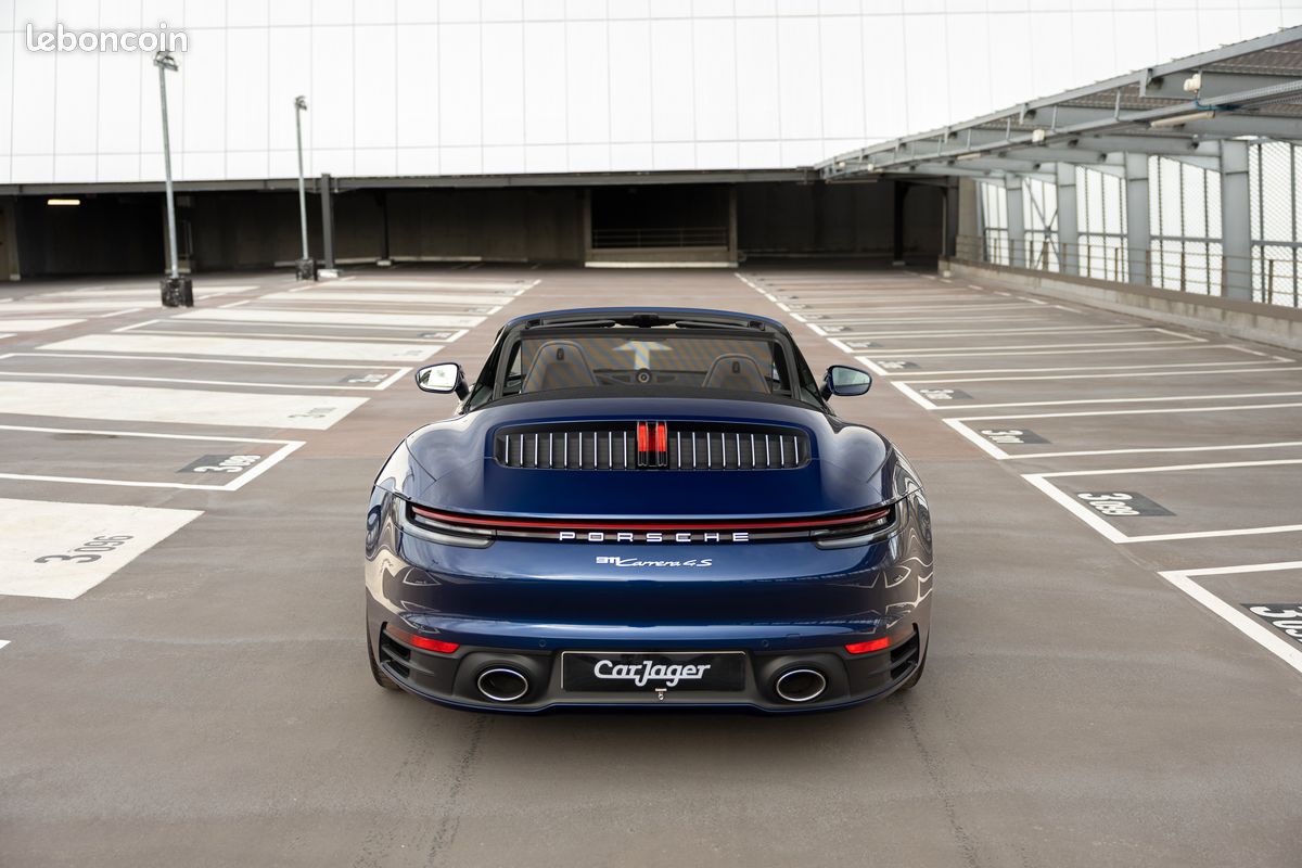 Porsche 911 992 Carrera 4S Cabriolet - LIFT Sièg vent/chauff Roues ar directrices Bose Acc - 40k options LOA ok (image 4)