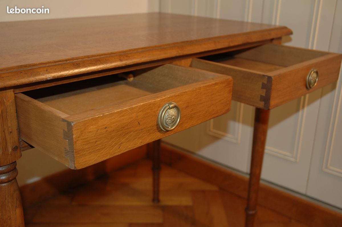 Bureau chêne massif (image 6)