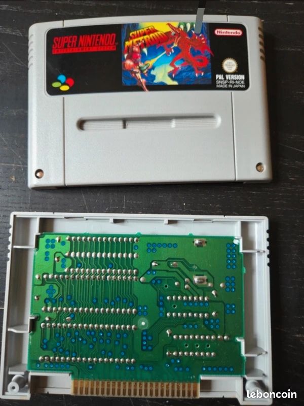 Super Metroid guide officiel Super Nintendo NOE PAL Boite