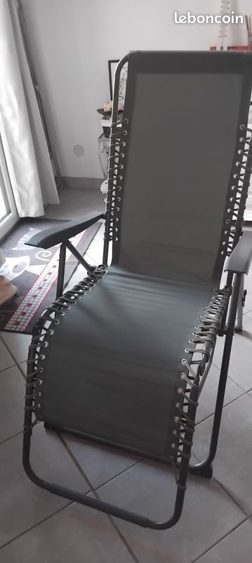 Fauteuil relax pliable avec multipositions (image 1)