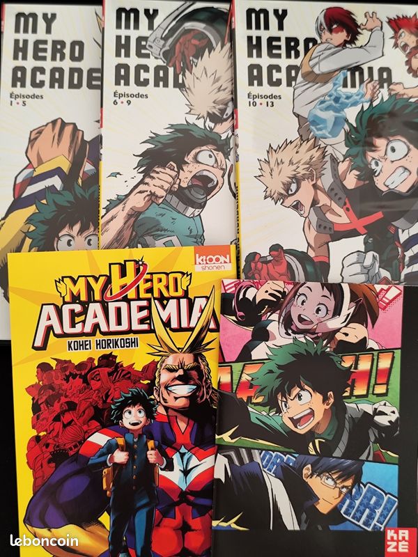 Lot coffrets DVD My hero Academia (image 7)