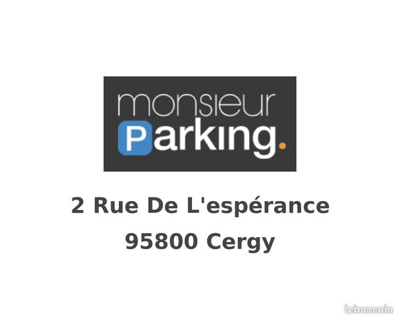 Parking/box Cergy