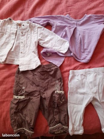 Lot vêtements bébé fille 9 mois - Tape à l'œil - 9 mois