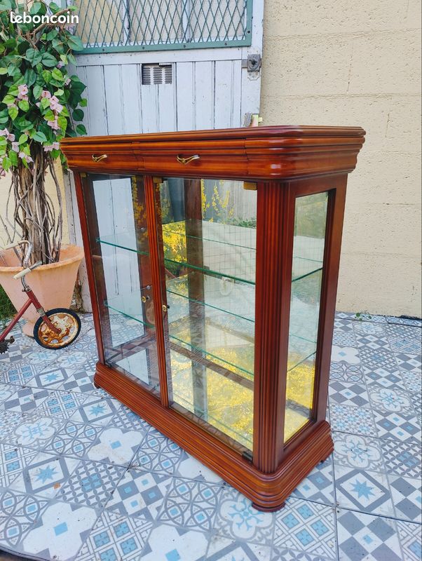 Superbe vitrine vintage style classique / Meuble d'exposition (image 2)