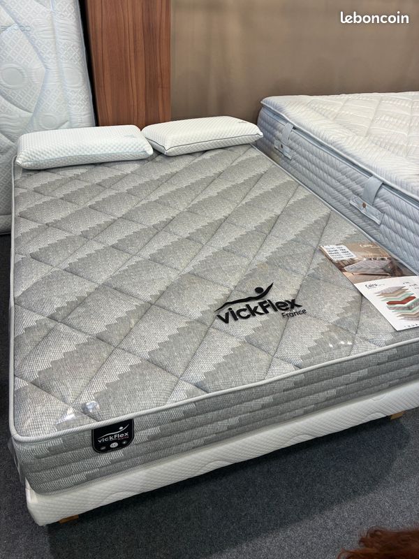 Matelas sommiers 90/190 140/190 160/200 180/200 (image 3)