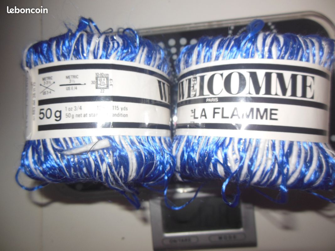 2 pelotes de laine WELCOMME (image 2)