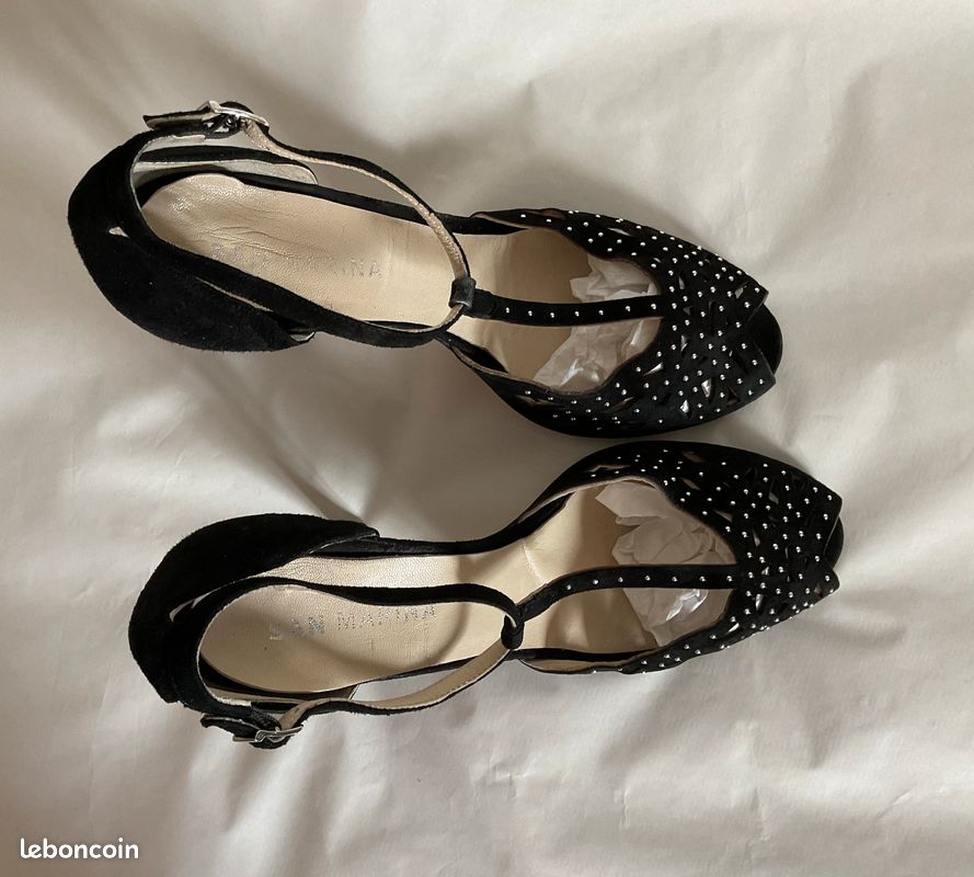 Chaussures à talons San Marina noir taille 40 (image 2)