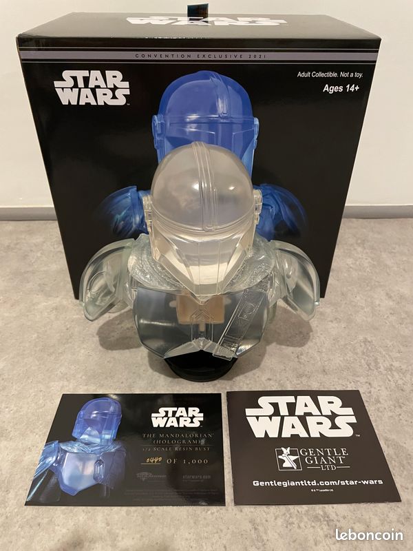 Grand Admiral Thrawn 1/2 Star Wars Ahsoka Tv Series Legends in 3D Büste 25cm Gentle Giant - - Statuen, Figuren, Collectibles, Merchandise, Toys
