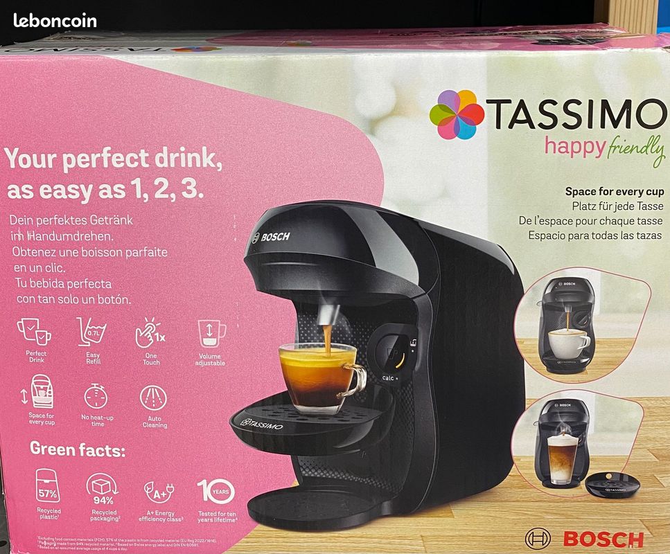 Pod Coffee Tassimo By Bosch Happy Coffee Pods Tassimo One Cup