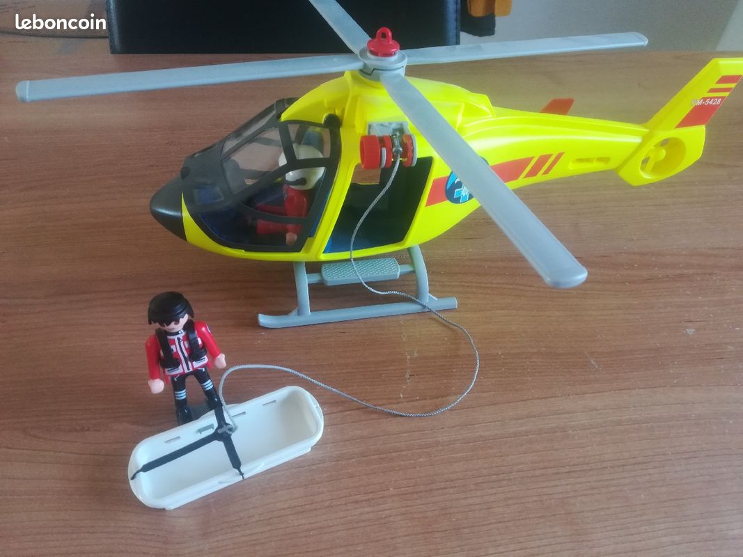 Helicopter secouriste Playmobil (image 1)