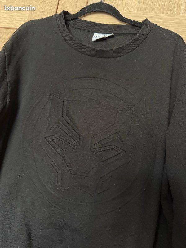 Sweat noir Black Panther t.xl (image 2)