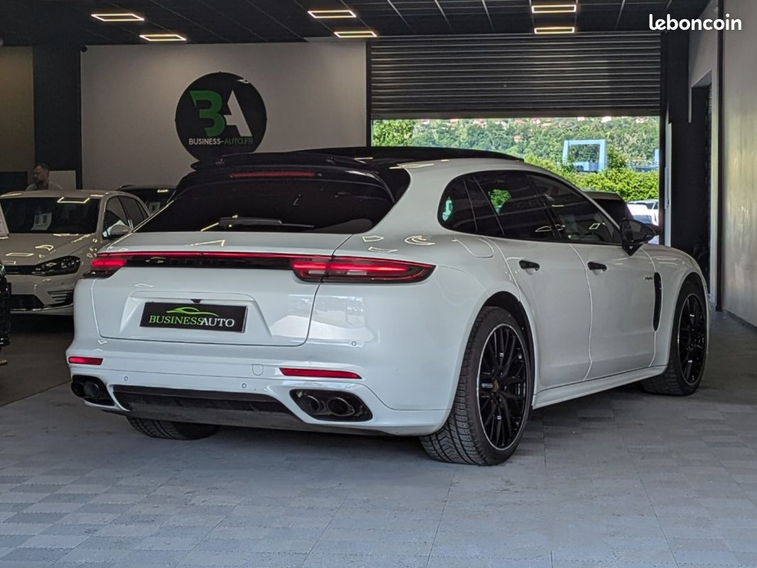 PORSCHE PANAMERA Turbo S 4.0 V8 680cv PDK Hybrid Sport Turismo / Blanc Carrara / 53000? D'options (image 10)