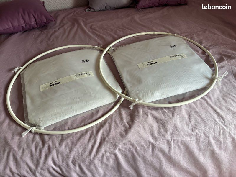2 moustiquaires IKEA pour lit de bébé (image 1)