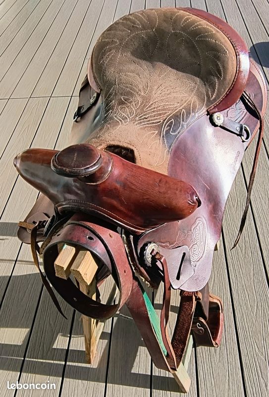 Selle western montana - modele d'expo - Sellerie du Meneur