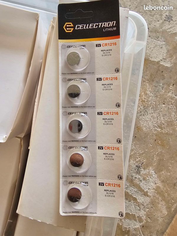 Cr1216 cellectron pack de 5 (image 1)