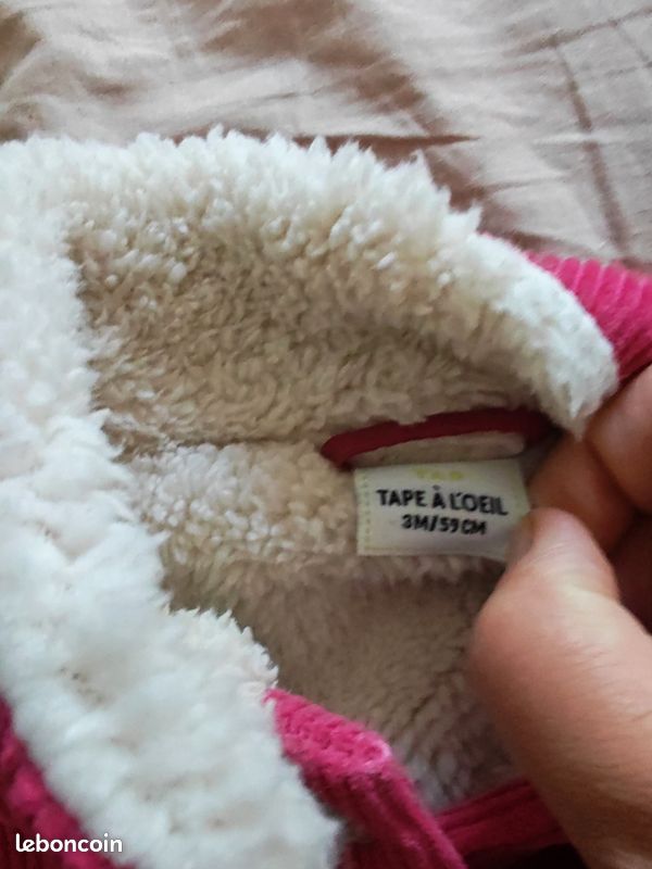 Blouson tape à l'œil 3 mois (ciloune89) (image 3)