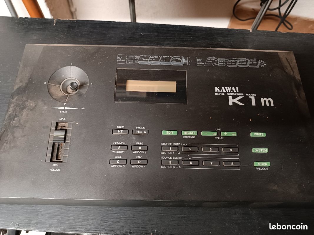 Module synthétiseur vintage années 1980 Kawai K1m (image 1)