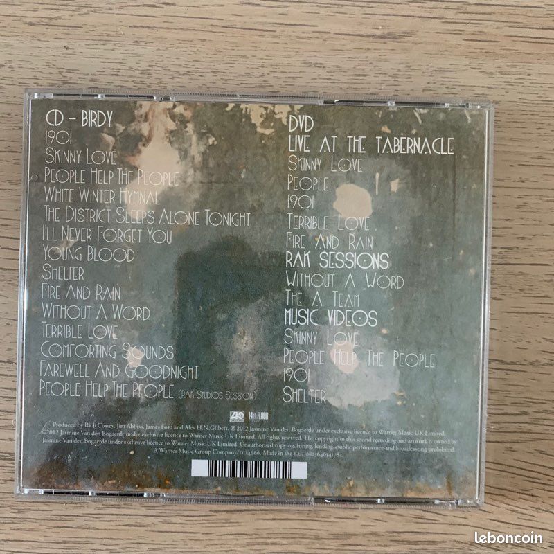 CD album / DVD Birdy (image 2)