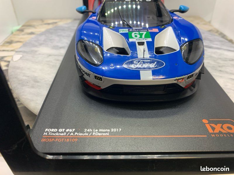 Diecast Model Cars Ford GT 1/43 IXO No.67 24h Le Mans 2017 A Priaulx H Tincknell P Derani
