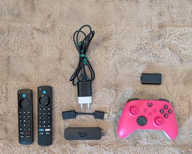 OSTENT Manette de Jeu USB Filaire pour Console Microsoft Xbox 360 Windows PC Ordinateur Portable Jeu vidéo Couleur Rose