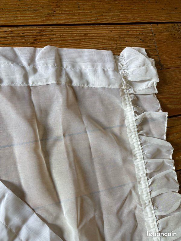 Rideaux blanc 208cm (image 17)