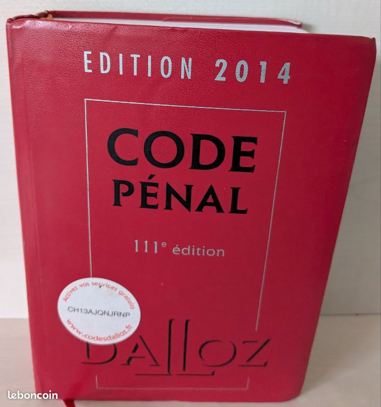 Code pénal (image 1)