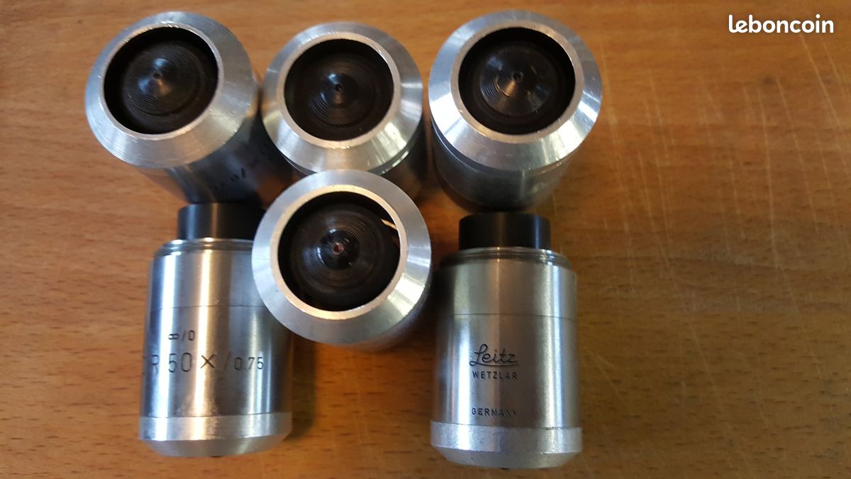 Objectif Microscope OLympus Leitz Wetzlar (image 1)