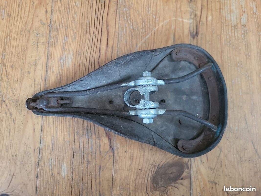 Selle De Vélo Course REYDEL – Modèle Souple, Vintage, Fabrication Française, Stock Ancien
