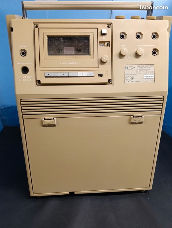 Mint Vintage TOA A-712 700 Series 120 wt. 8 Ch. Stereo Power Mint Vintage TOA A-712 700 Series 120 wt. 8 Ch. Stereo Power
