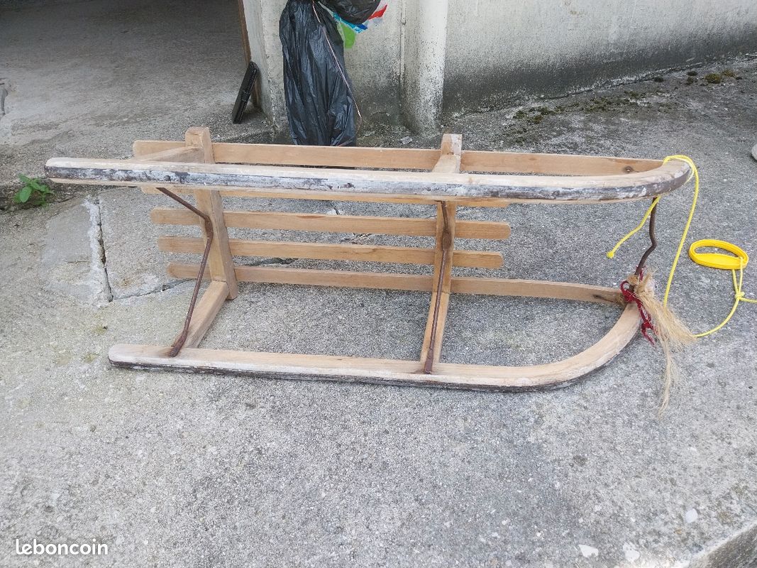 Luge en bois Donnay et Davos (image 3)