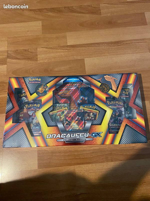 Coffret Pokemon Dracaufeu GX Collection Premium Neuf (image 1)