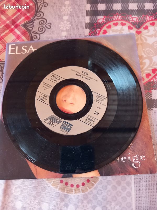 Vinyle Elsa, jour de neige (image 3)