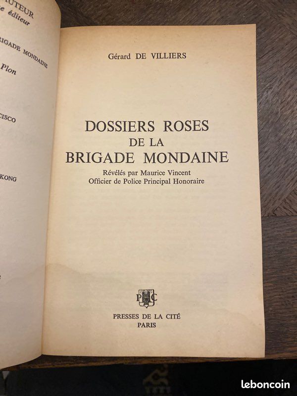 Lot de 4 romans Gerard de Villiers aux presses de la cité (image 9)