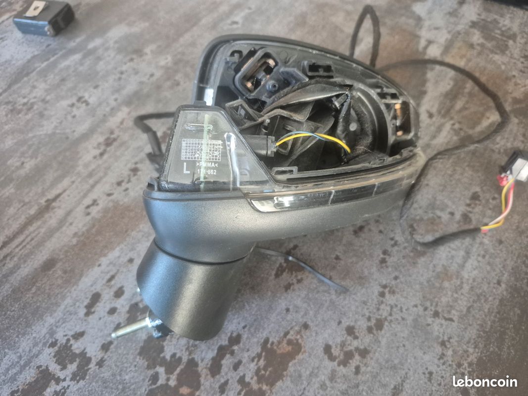 Rétroviseur gauche électrique chauffant rabattable + side-assist Audi