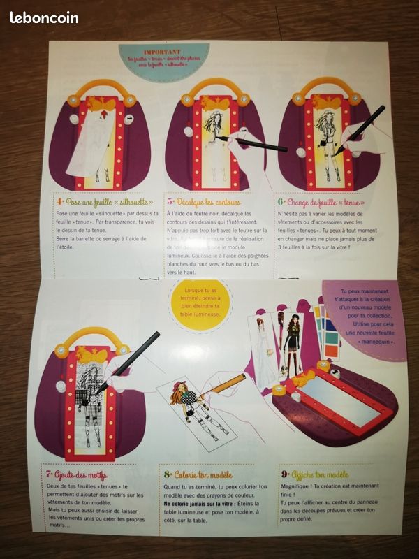 Lot de 2 activités sur la mode (image 5)