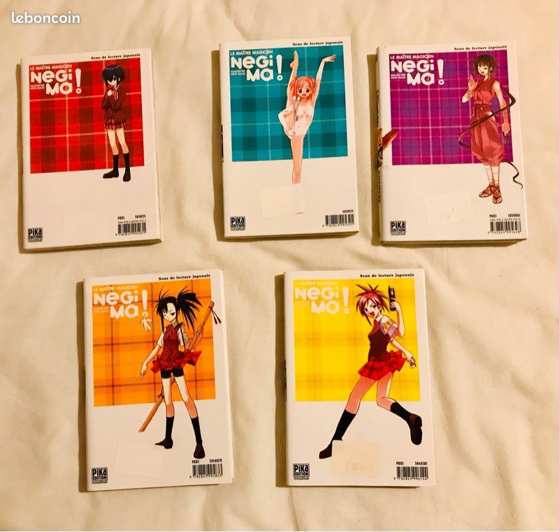 Negima tomes 1 à 5 (image 3)